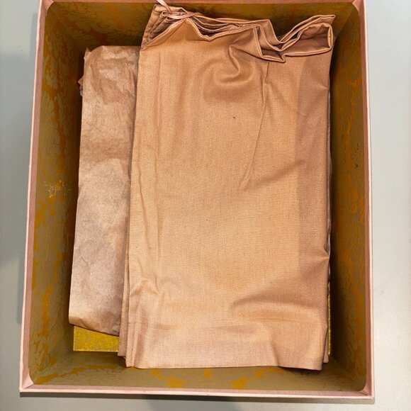 Miu Miu Blue Leather Platform Tassel Loafers Heels Size 37 - Picture 7 of 7